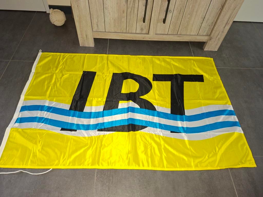 Scheepvaart vlag ibt, Ophalen of Verzenden, Zo goed als nieuw, Reclamebord