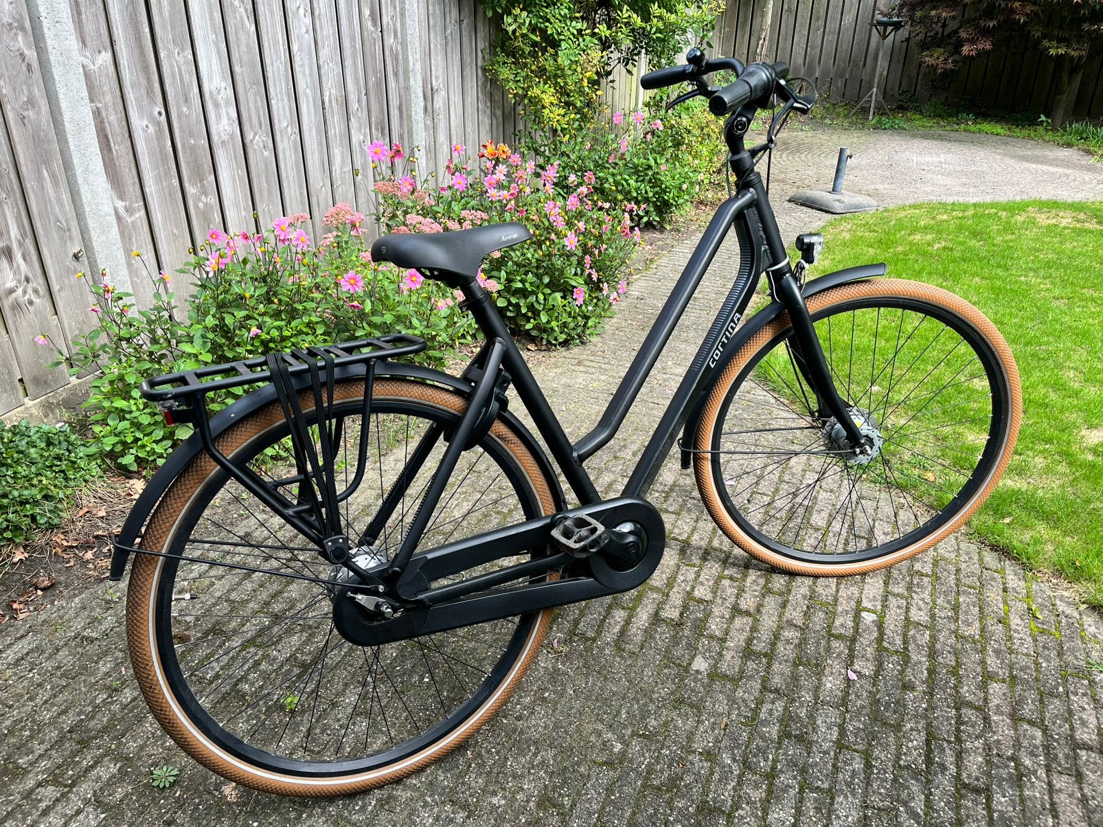 Cortina Foss stadsfiets, Gebruikt, Versnellingen, 50 tot 53 cm, Ophalen
