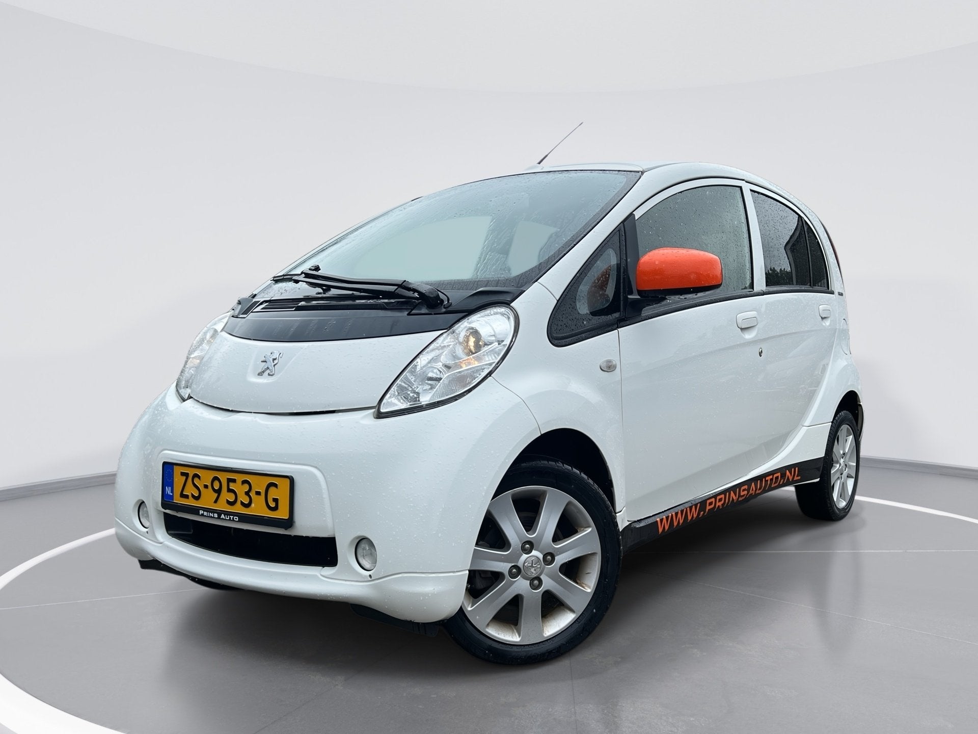 Peugeot iOn Active |AUTOMAAT|AIRCO|BLUETOOTH|SOH 99%| APK TO, Auto's, Automaat, Gebruikt, 4 stoelen, Wit