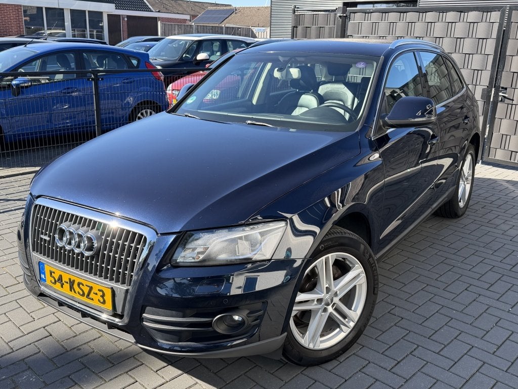 Audi Q5 2.0 TFSI q. Pro Line (bj 2010), Auto's, Euro 5, Gebruikt, 4 cilinders, Blauw