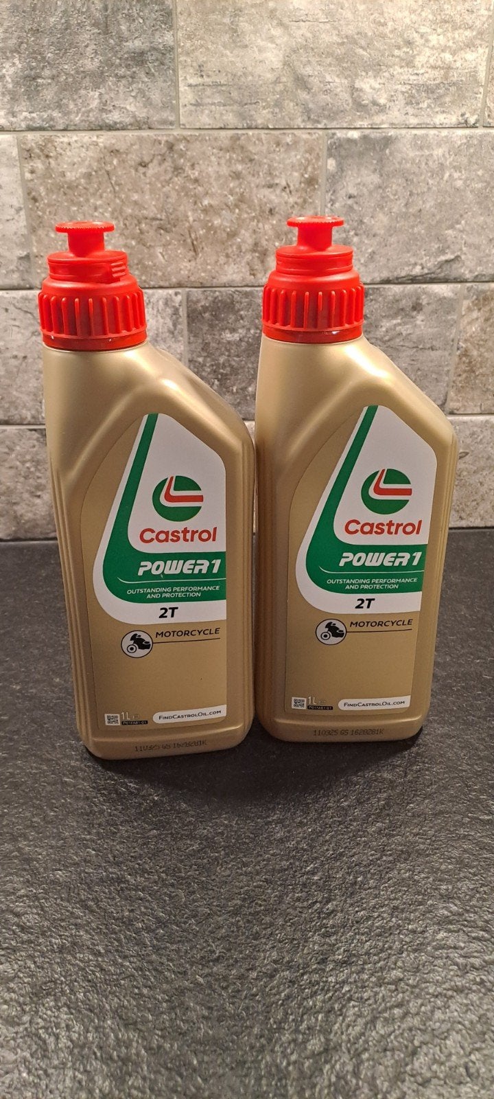 castrol 2t olie, Ophalen