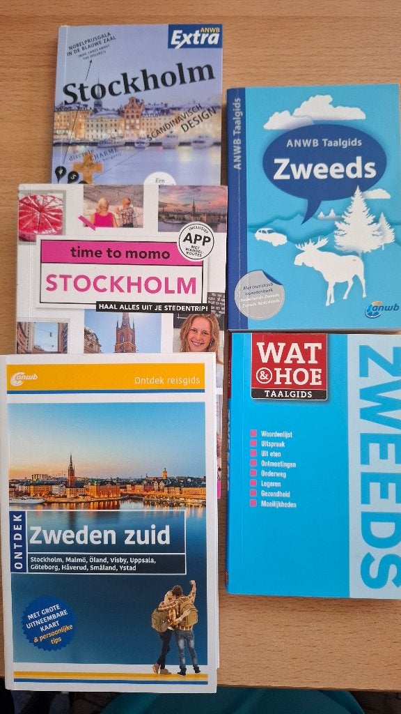 Zweedse toeristengids - taalgids, Boeken, Overige merken, Europa, Ophalen of Verzenden, Taalgids