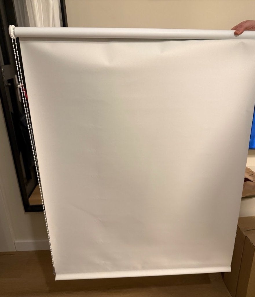 IKEA FRIDANS blackout roller blind in offwhite, IKEA, Ophalen, Zo goed als nieuw, Wit