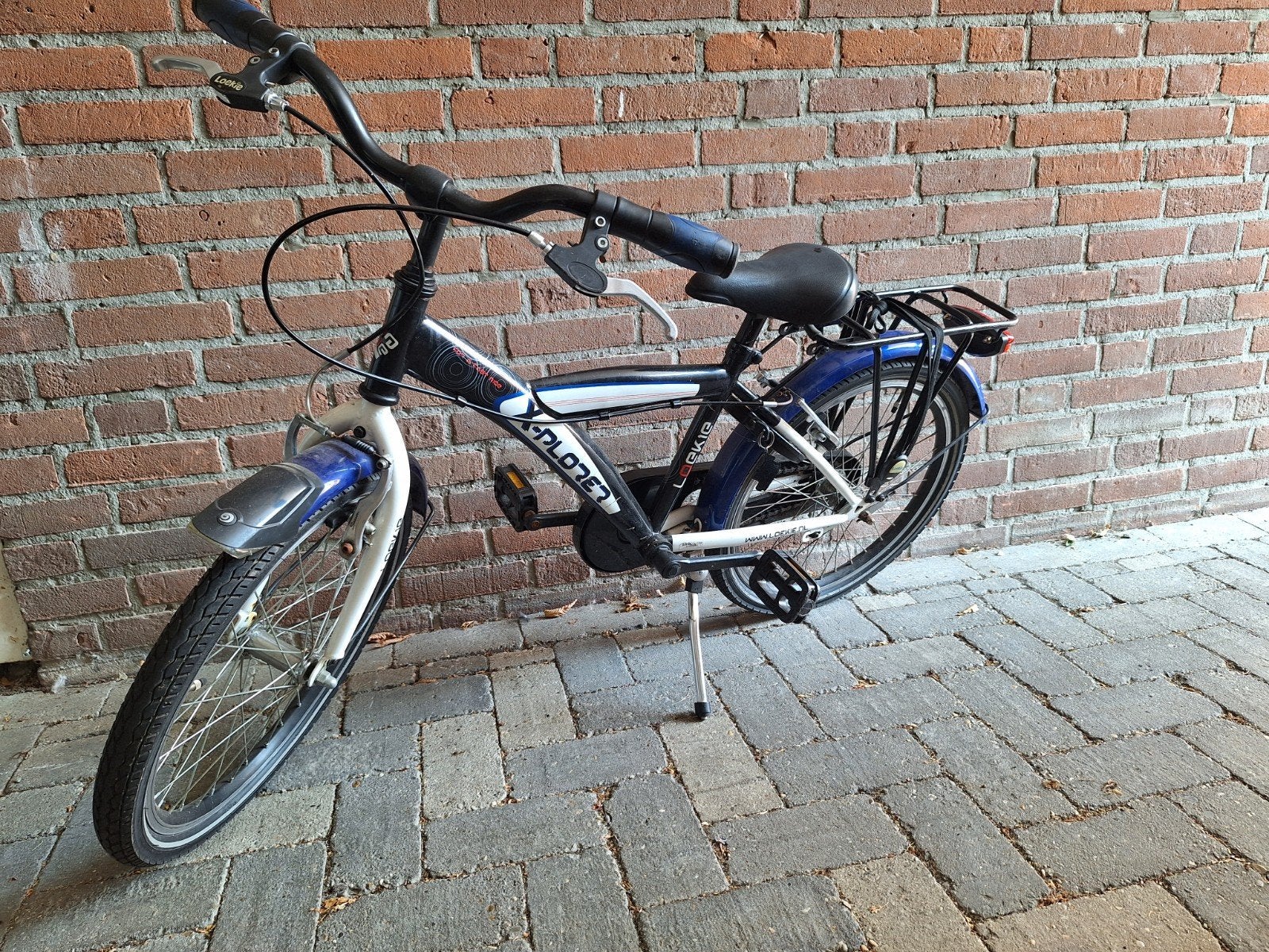 Kinderfiets Loekie 20 inch, Ophalen, Terugtraprem, Gebruikt, Handrem