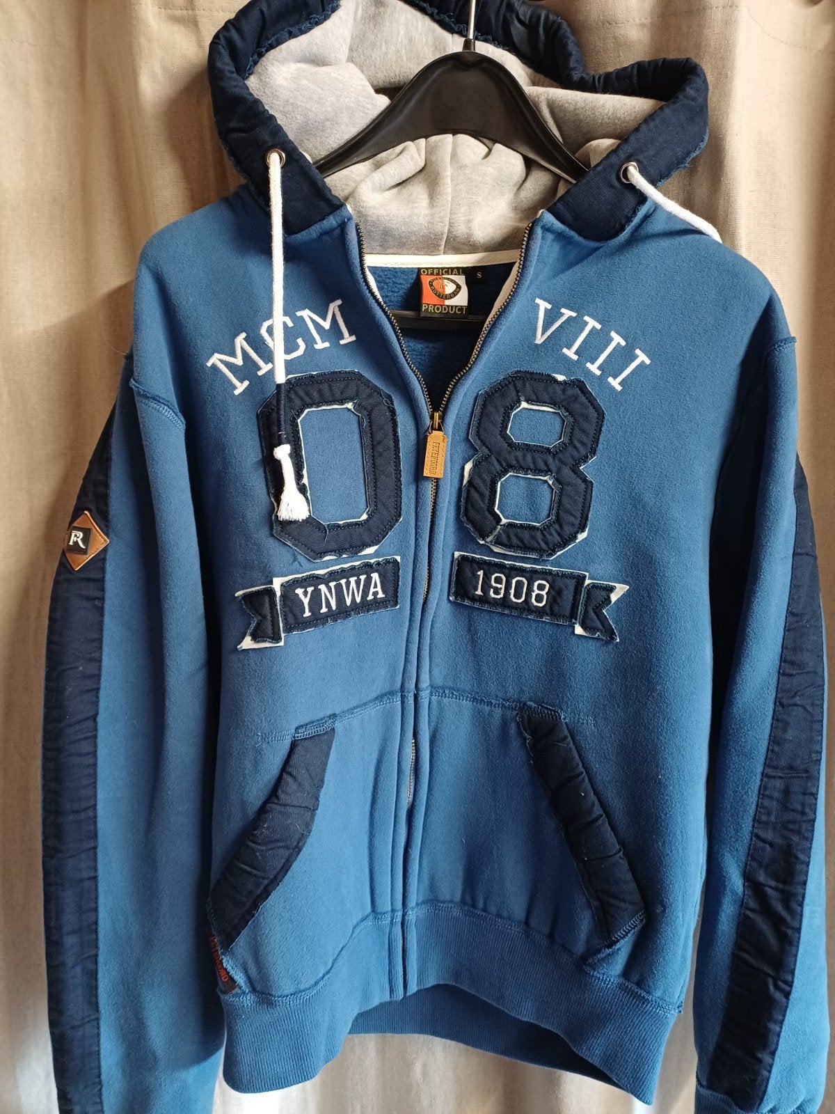Feyenoord vest maat S, Ophalen of Verzenden, Zo goed als nieuw, Blauw
