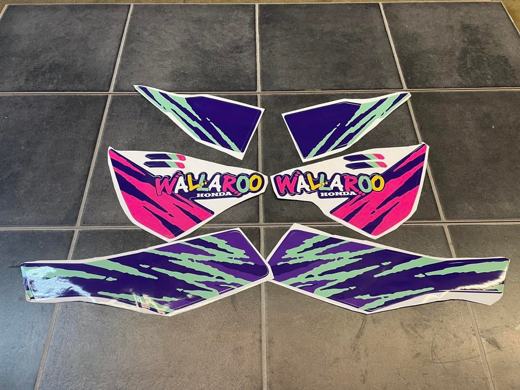 Honda wallaroo sticker, Fietsen en Brommers, Ophalen of Verzenden, Zo goed als nieuw, Overige typen
