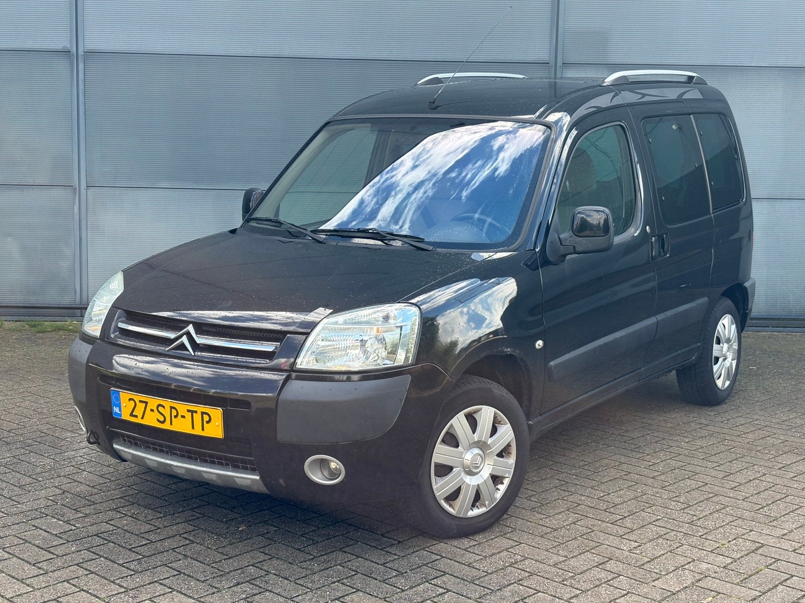 Citroën Berlingo 1.6 I 16V 2006 Zwart, Zwart, Origineel Nederlands, Handgeschakeld, 109 pk