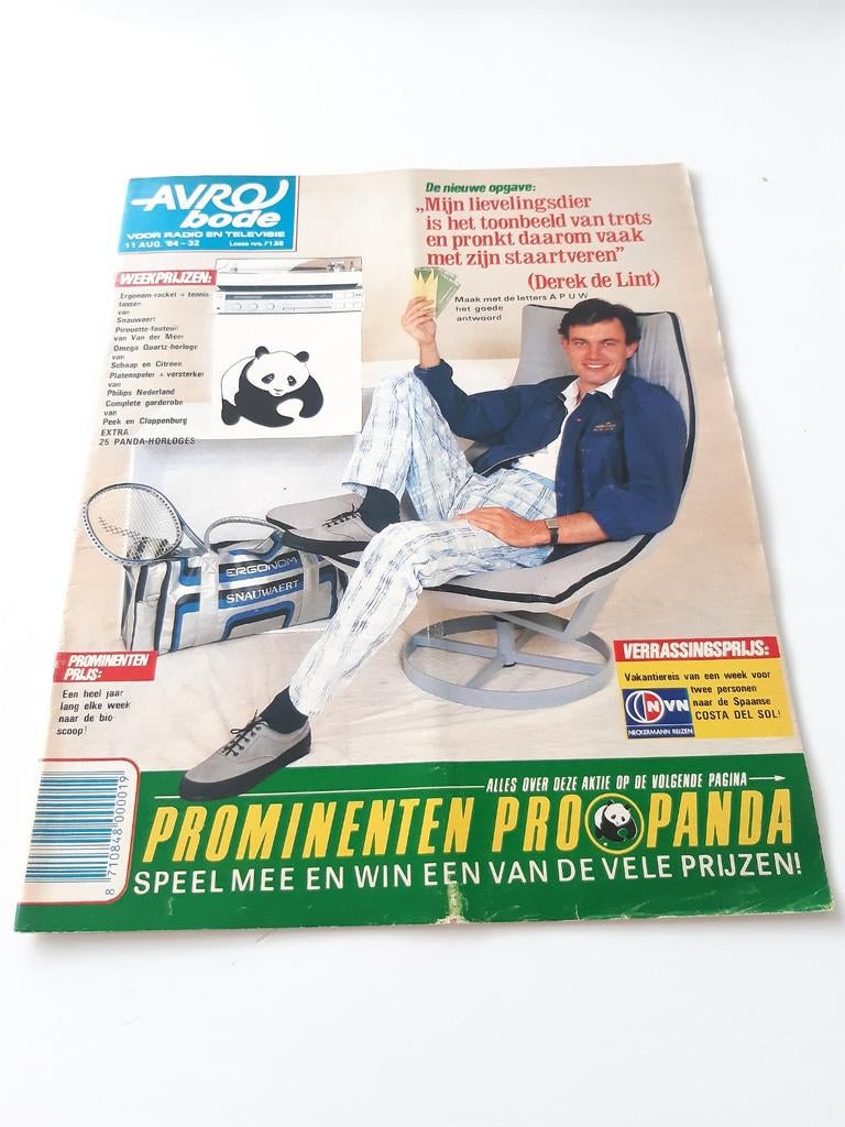 32.Avro Bode 1984. Derek de Lint. Piet Bambergen. Leonard Co, Verzamelen, Tijdschriften, Kranten en Knipsels, Ophalen of Verzenden