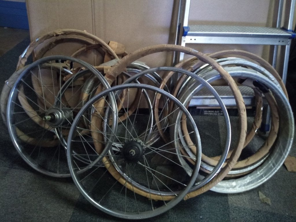 19 x fiets velgen / wielen nieuw uit hele oude voorraad, Ophalen, Nieuw