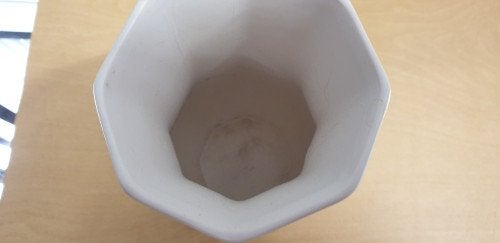 Vaas aardewerk wit, Ophalen of Verzenden