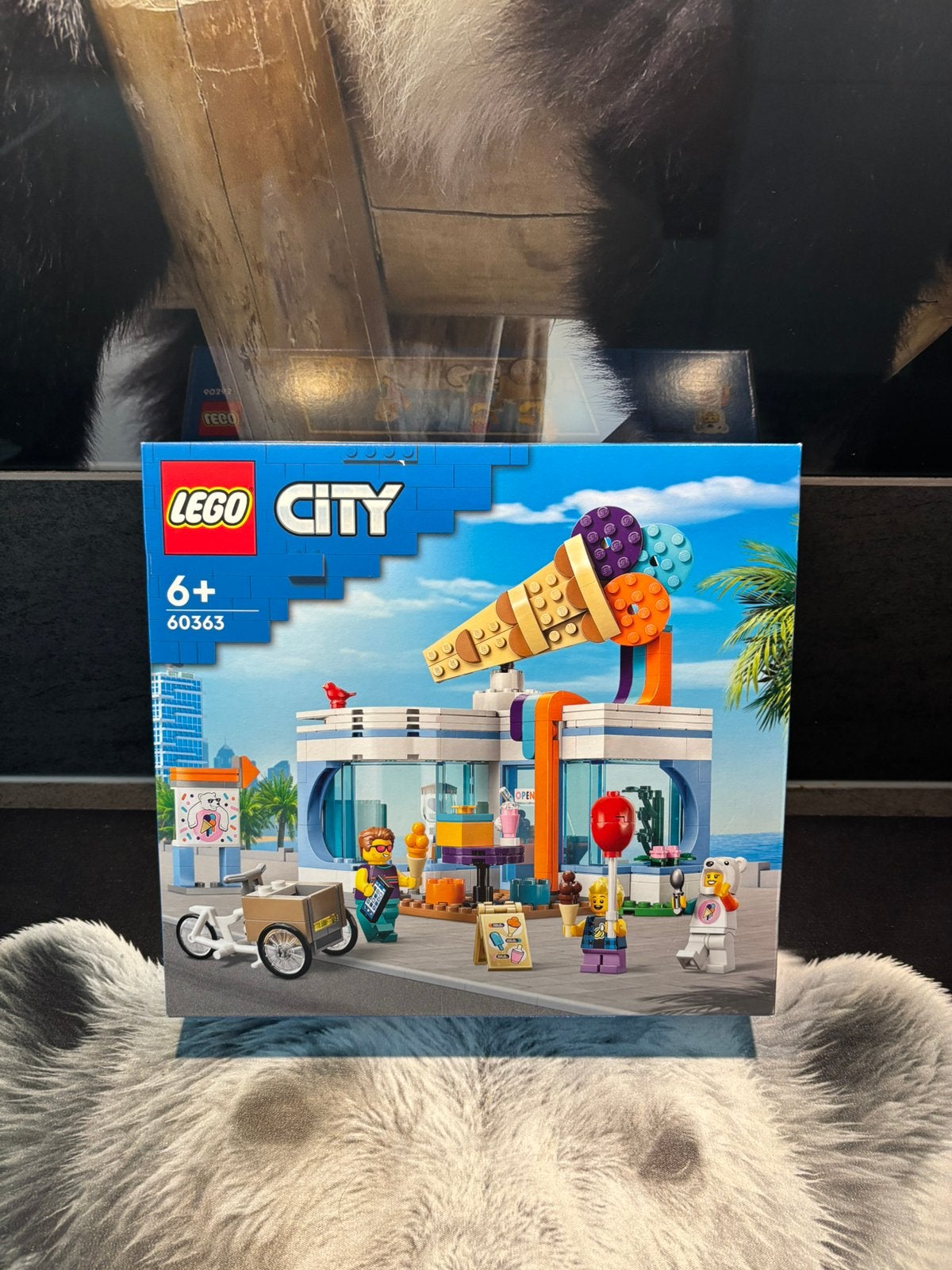 Lego ijswinkel nieuw in doos, City, Lego, Nieuw, Ophalen of Verzenden