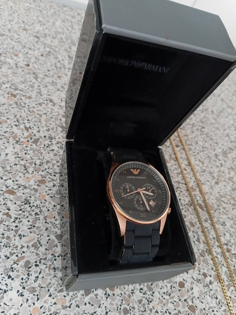 Horloge, Sieraden, Tassen en Uiterlijk, Horloges | Heren, Overige merken, Overige materialen, Polshorloge, Overige materialen