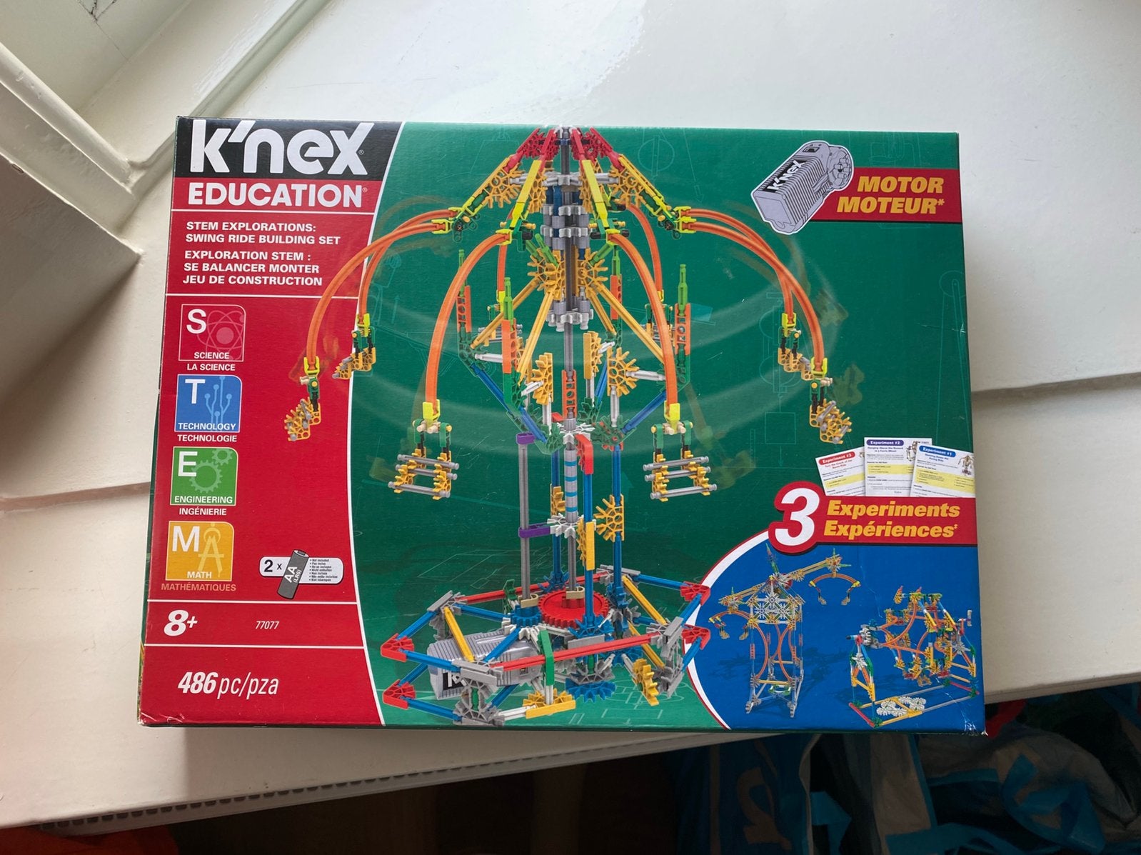Knex bouwset draaimolen, Ophalen, Zo goed als nieuw, K'nex