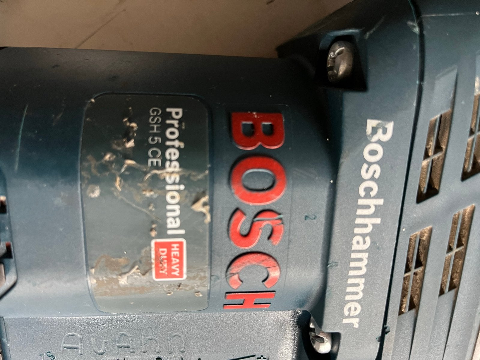 Boschhamer GSH 5 CE Professional - Zo goed als nieuw, Ophalen, 600 watt of meer, Boor- en/of Breekhamer, Zo goed als nieuw