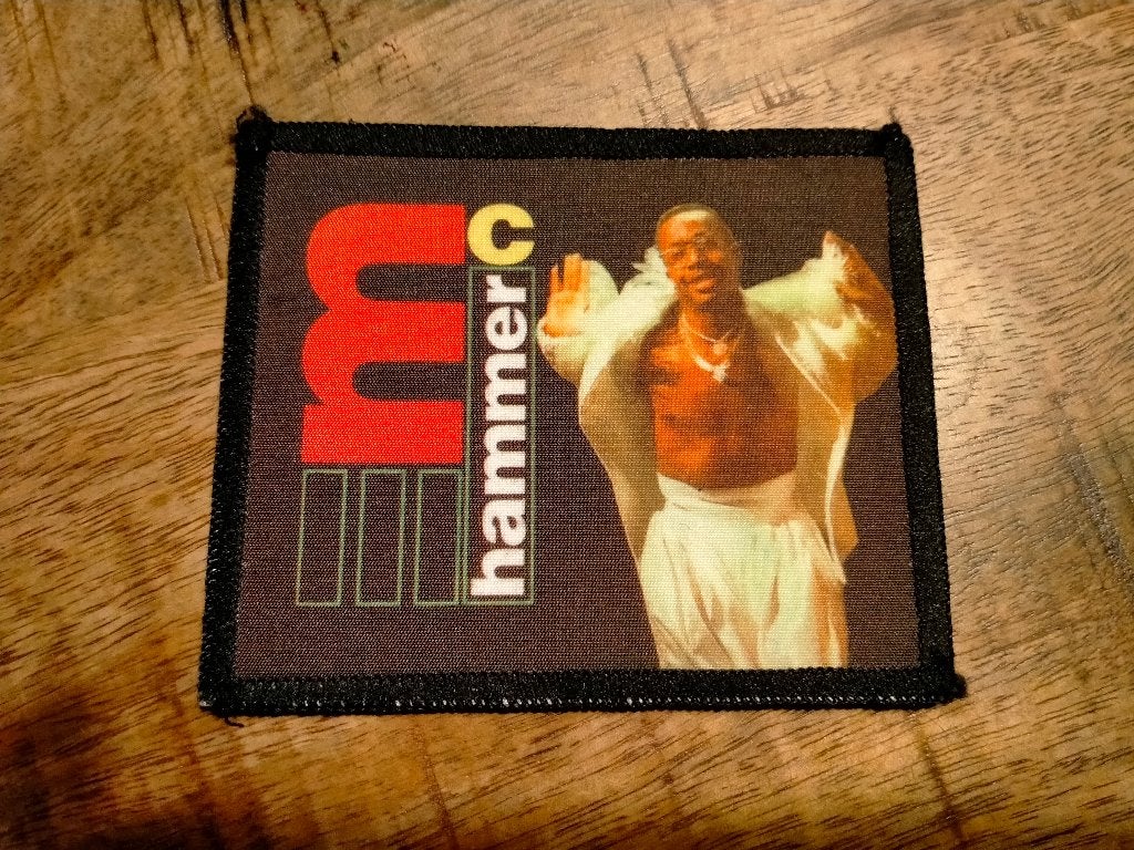 MC Hammer vintage rock hardrock muziek patch logo kleding, Ophalen of Verzenden, Nieuw, Kleding
