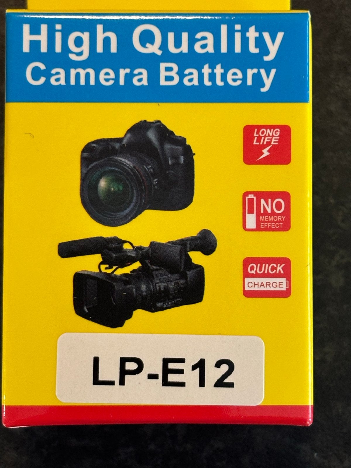 High Quality Camera Batterij LP-E12 met Oplader, Audio, Tv en Foto, Canon, Overige merken, Nieuw, Accu