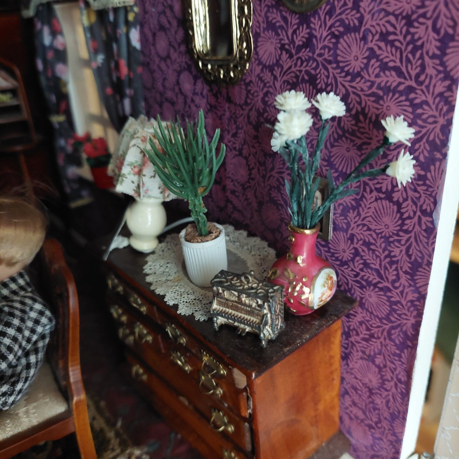 plantje voor poppenhuis, Ophalen of Verzenden, Poppenhuis