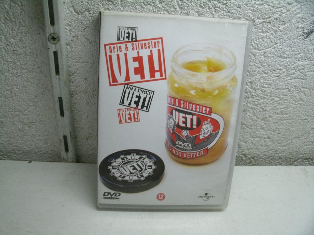 dvd 140b arie en silvester vet nu nog vetter, Cd's en Dvd's, Alle leeftijden, Ophalen of Verzenden, Zo goed als nieuw, Stand-up of Theatershow