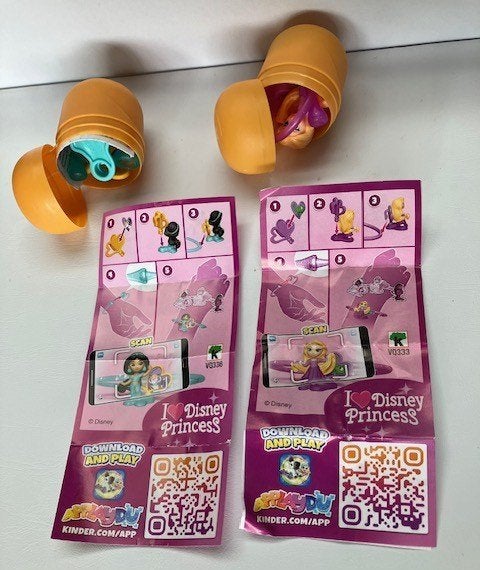 Armbandjes Disney Princes uit kindersurprise p. st.., Ophalen of Verzenden, Overige figuren, Nieuw, Beeldje of Figuurtje