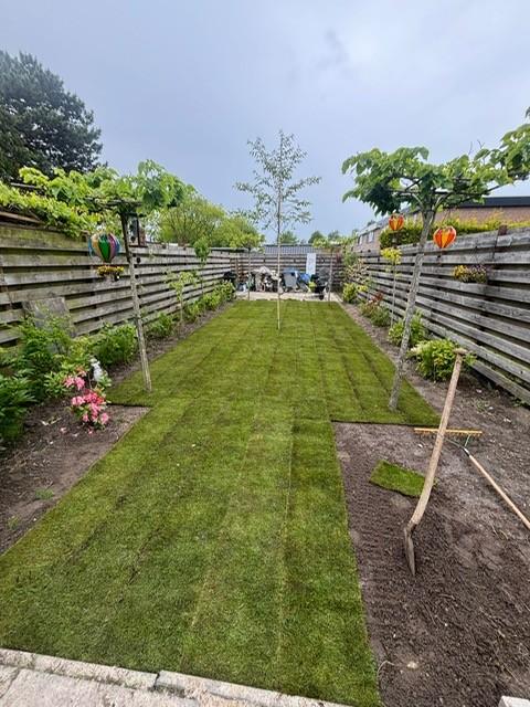 Graszoden leggen Gras zaaien ,Tuin vlakken ,Moestuin vrezen, Tuin en Terras, Ophalen of Verzenden, Nieuw, 20 m² of meer