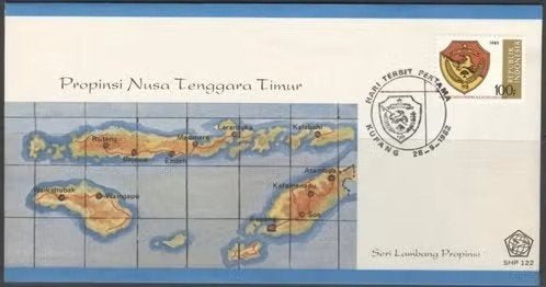 Indonesie 1982 - FDC 122 - Nusa Tenggara Timur, Verzenden, Zuidoost-Azië