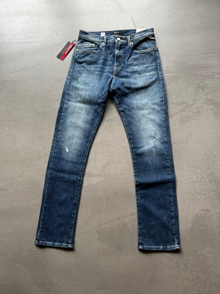 Replay jeans regular slim fit denim spijkerbroek mt 16 nieuw, Ophalen of Verzenden, Nieuw, Jongen of Meisje, Broek
