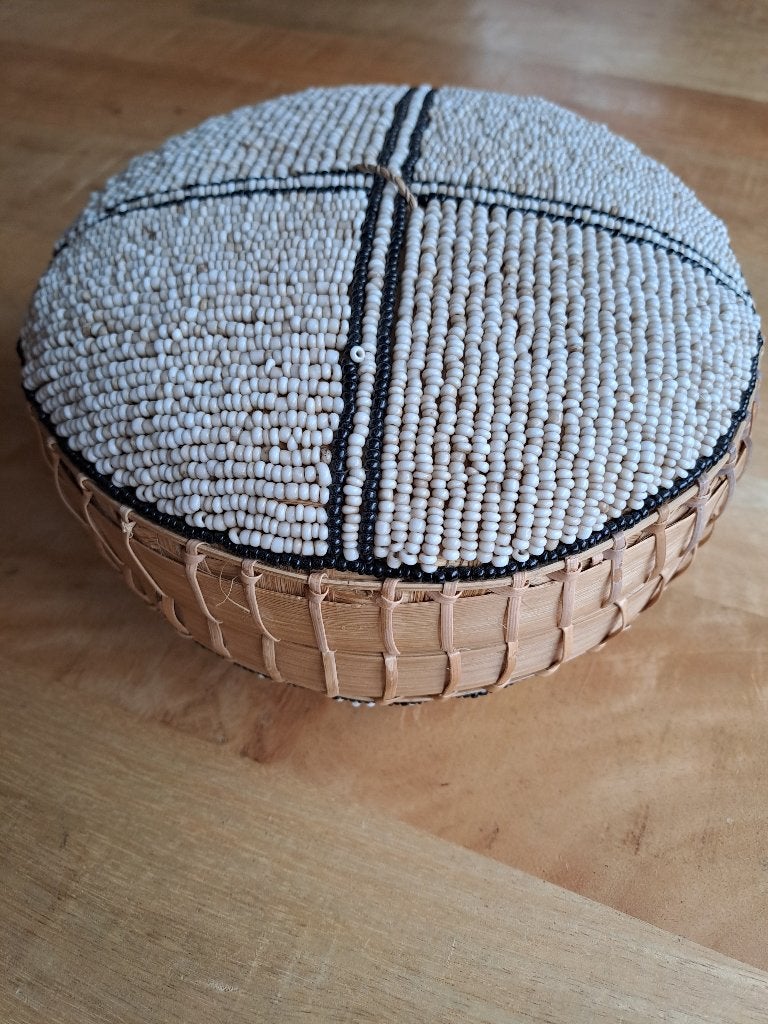 Offermandje bali, Huis en Inrichting, Ophalen of Verzenden, Zo goed als nieuw, Rond, Hout