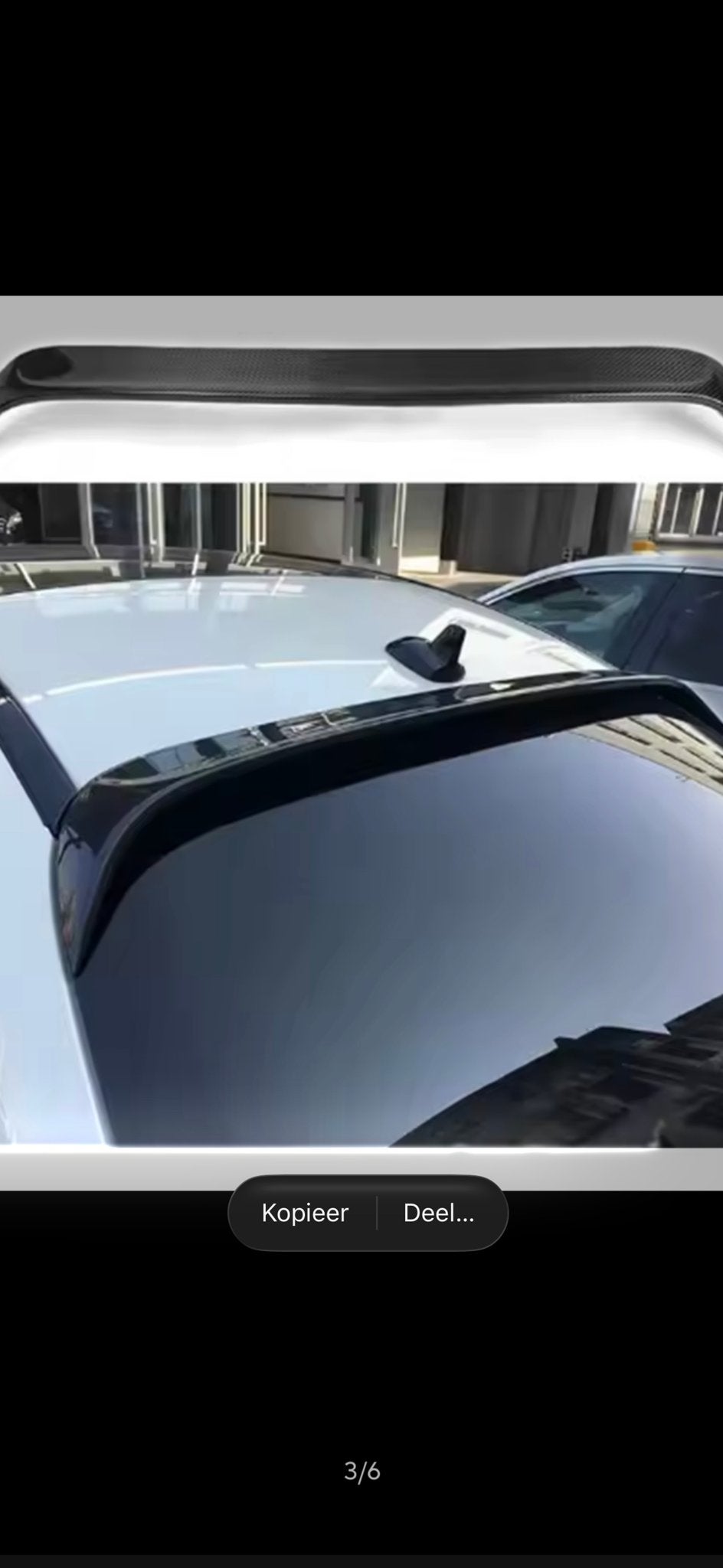 Achterklep spoiler voor Mercedes CLA, Gebruikt, Achterklep, Ophalen of Verzenden, Achter