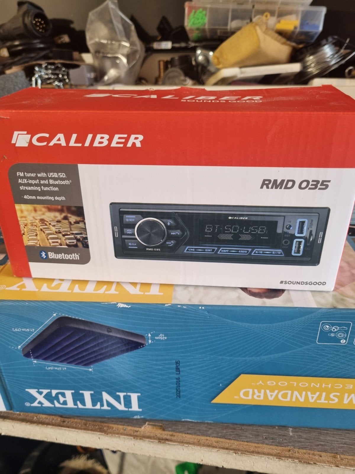 caliber auto radio, Ophalen of Verzenden, Nieuw