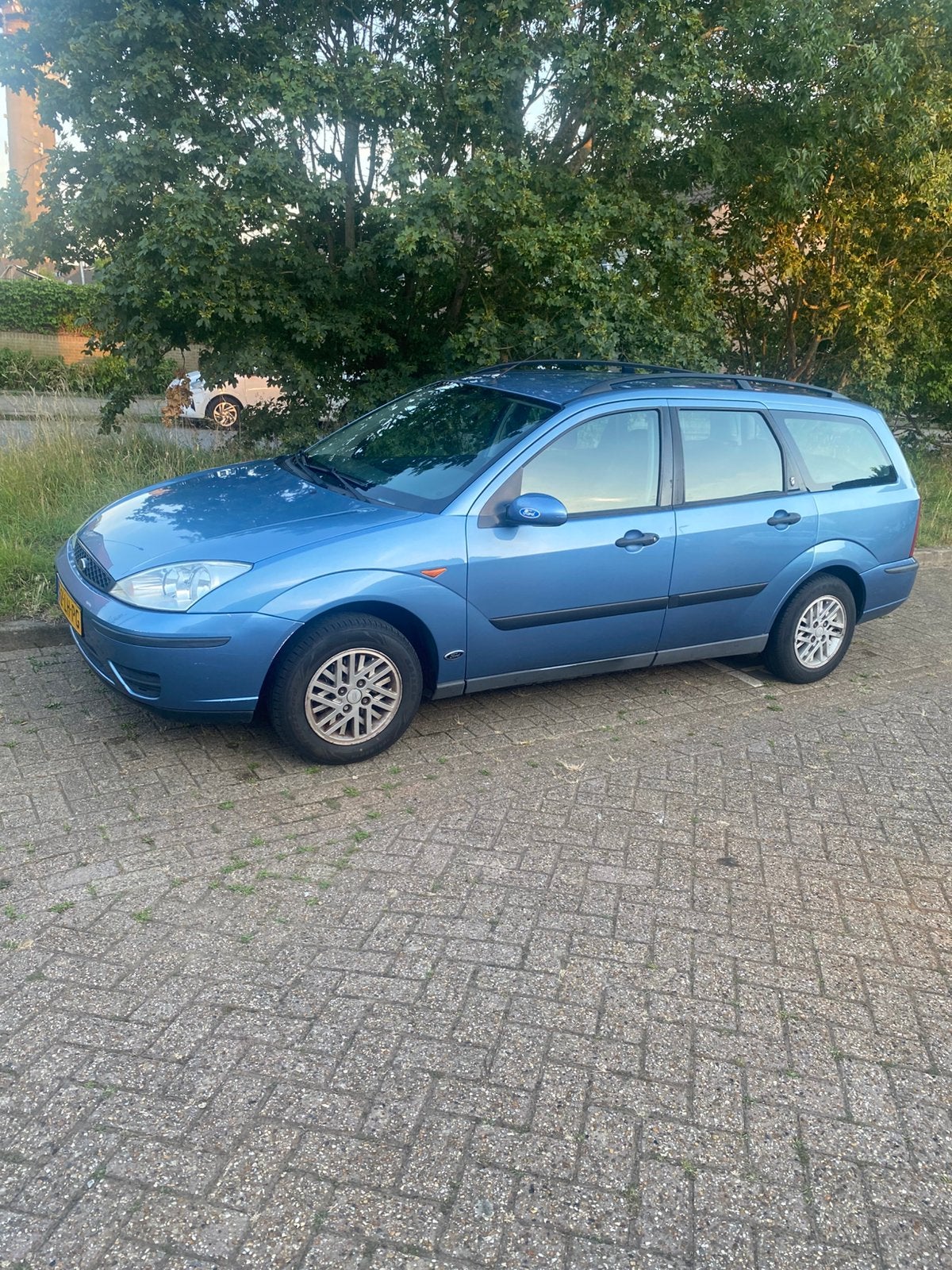 Ford Focus 1.6I 74KW 2003 Blauw, Auto's, Ford, Focus, Benzine, B, Stationwagon, Handgeschakeld, Origineel Nederlands, Blauw, Voorwielaandrijving