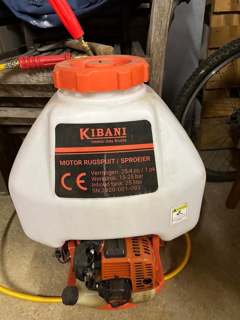 Onkruidspuit met motor, Ophalen, Zo goed als nieuw, Ongediertebestrijding