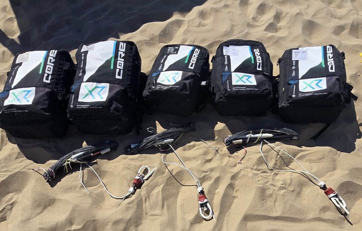 Core XR8 Kitesurf Kite & bar - 7,10,11m², Watersport en Boten, Kitesurfen, Gebruikt, Kite, Geen board, Ophalen of Verzenden