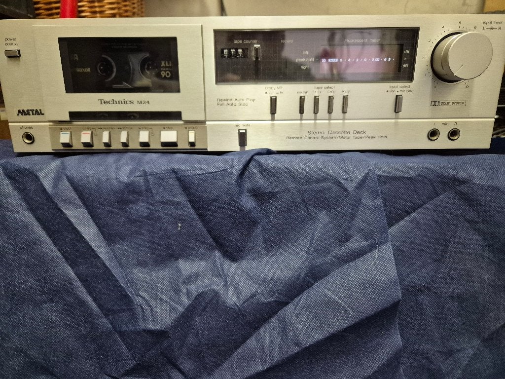 technics cassette deck m24, Ophalen of Verzenden, Enkel, Overige merken, Auto-reverse