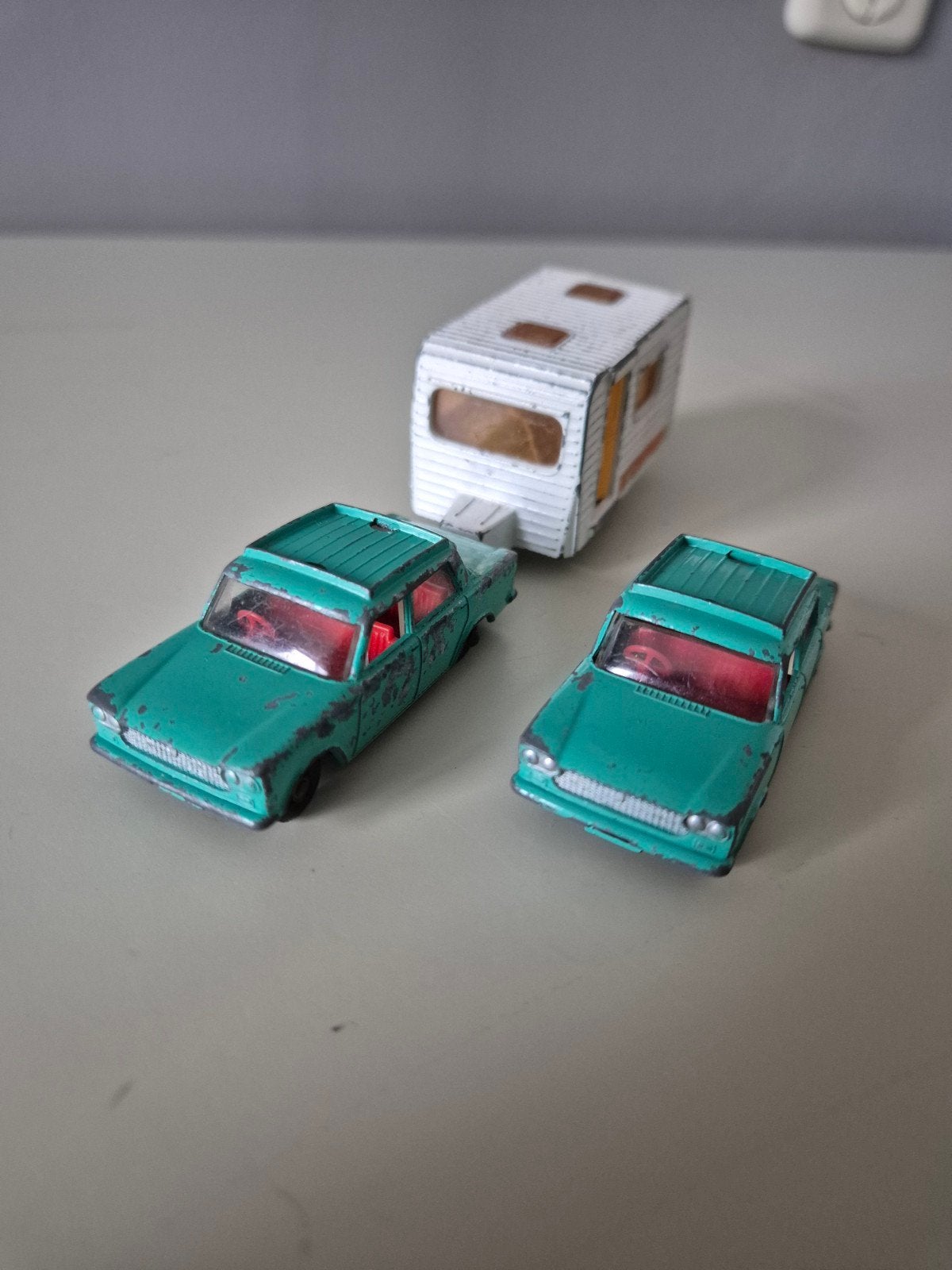 Fiat 1500 2x auto's en een caravan, Ophalen of Verzenden, Gebruikt