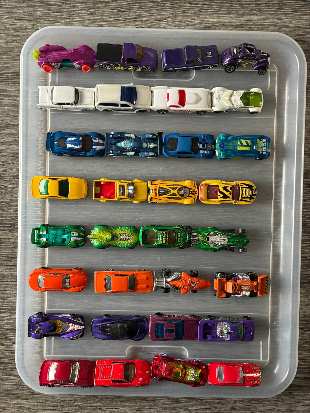 Grote partij Hot Wheels auto's 96 stuks SET 1, Kinderen en Baby's, Ophalen, Gebruikt