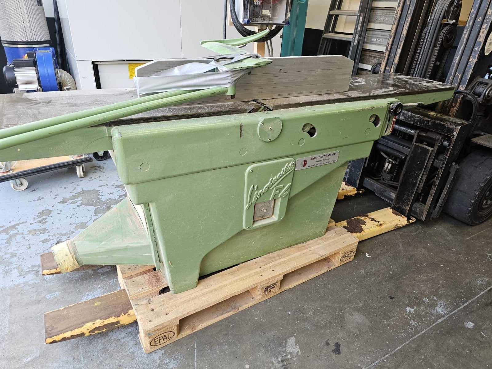 vlakbank SCM F4, Ophalen, Gebruikt