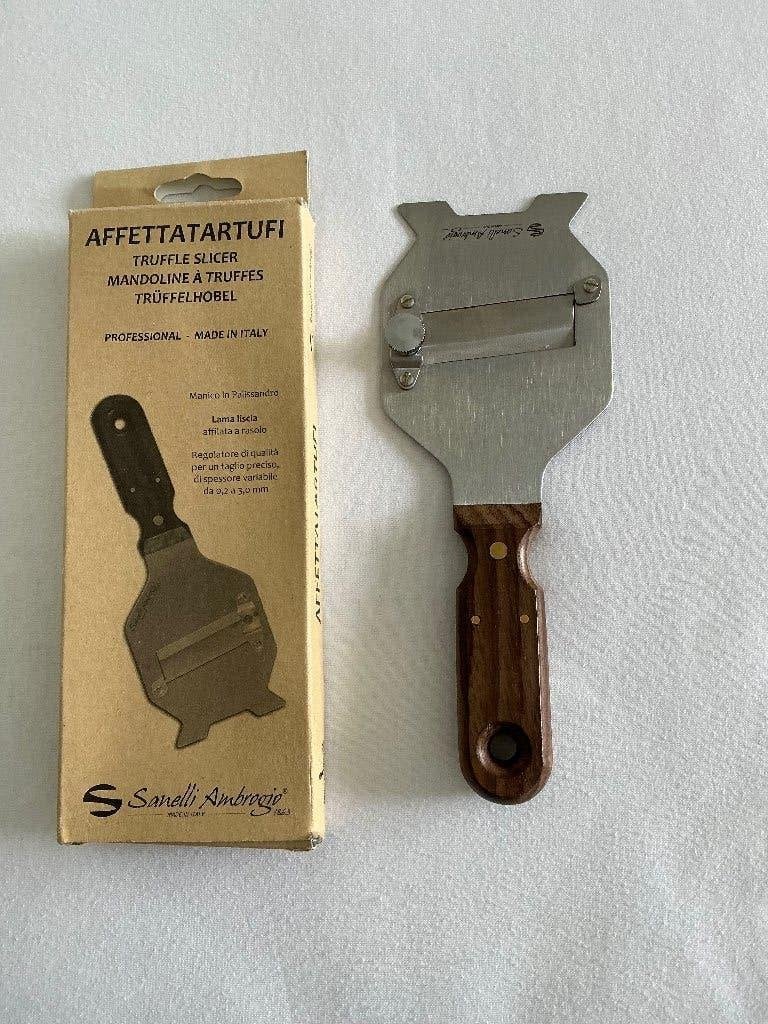Ambrogio Sanelli, RVS Truffelsnijder / kaasschaaf ,, Huis en Inrichting, Snijmachine, Ophalen of Verzenden, Nieuw