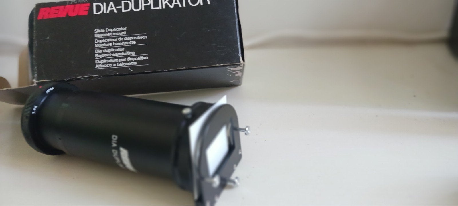 Revue Dia-Duplikator met doos - Dia duplicator, Ophalen of Verzenden, Zo goed als nieuw