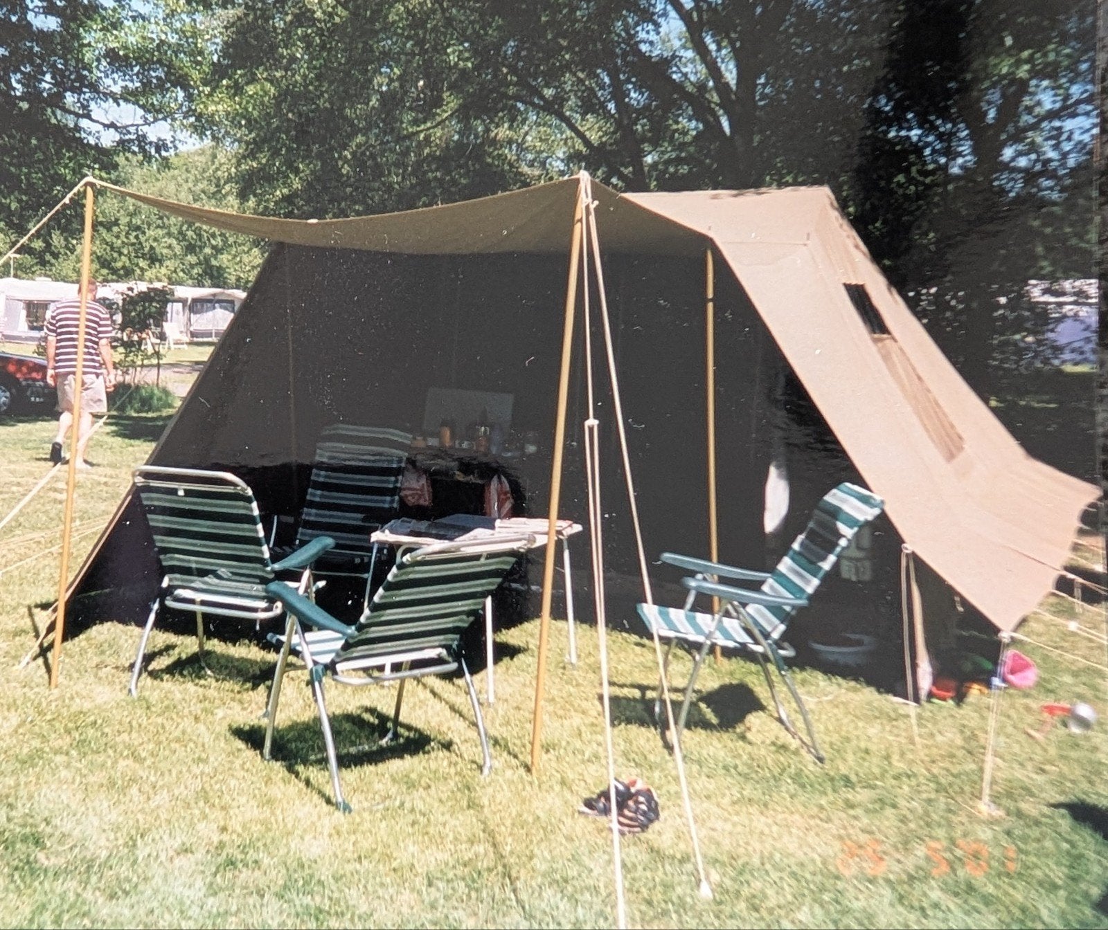 Pyramide tent 5 persoons, Caravans en Kamperen, Tenten, Ophalen of Verzenden