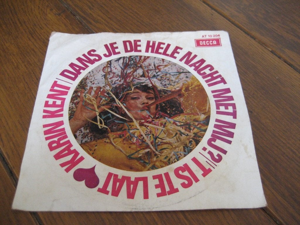 Karin kent dans je de hele nacht met mij sixties nl, Ophalen of Verzenden, Gebruikt, 7 inch, Nederlandstalig