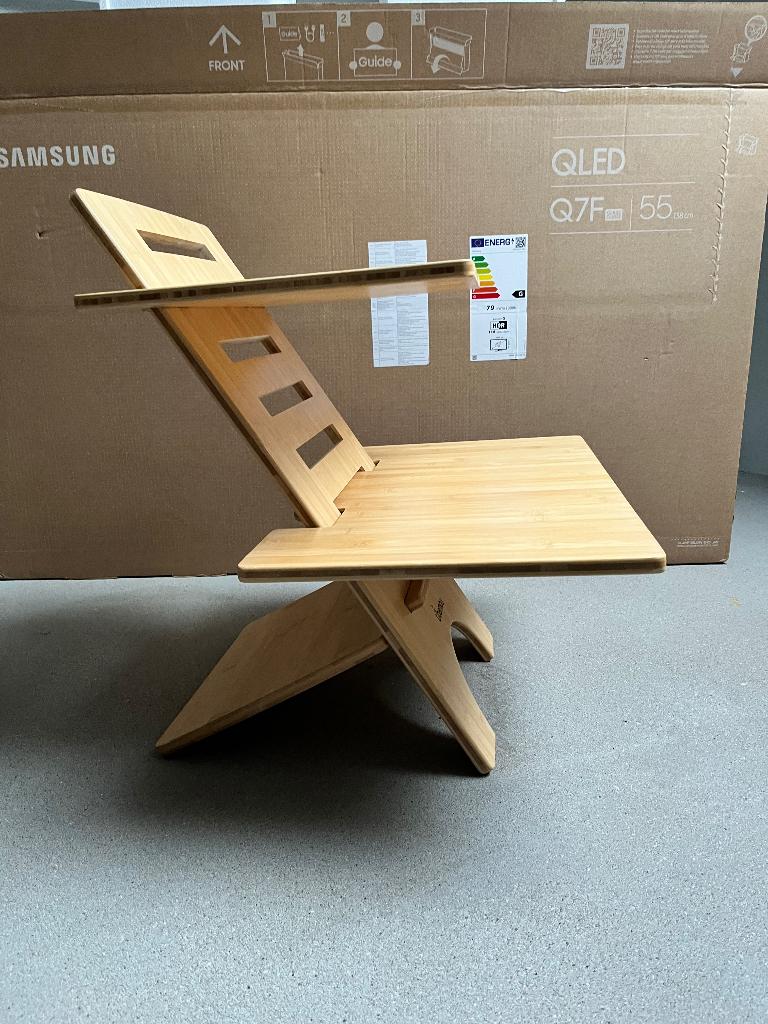 Ergonomic stand up desk, Ophalen, Hout, Overige merken, Stabureau