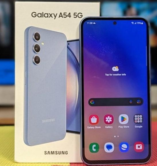 Nette Samsung Galaxy A54-5G met 128GB & 8GB vandaag €149,99, Telecommunicatie, Mobiele telefoons | Samsung, Ophalen, Overige kleuren
