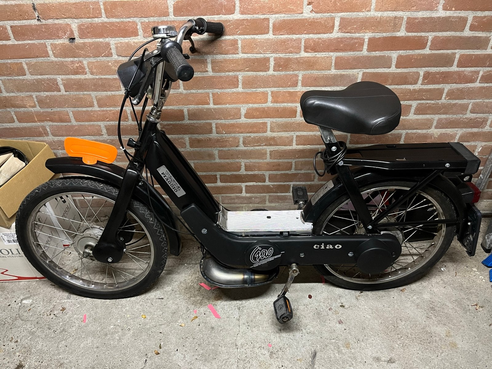 Vespa Ciao uit 1980 met blauw kenteken, Ophalen, Tweetakt, Gebruikt, Vespa
