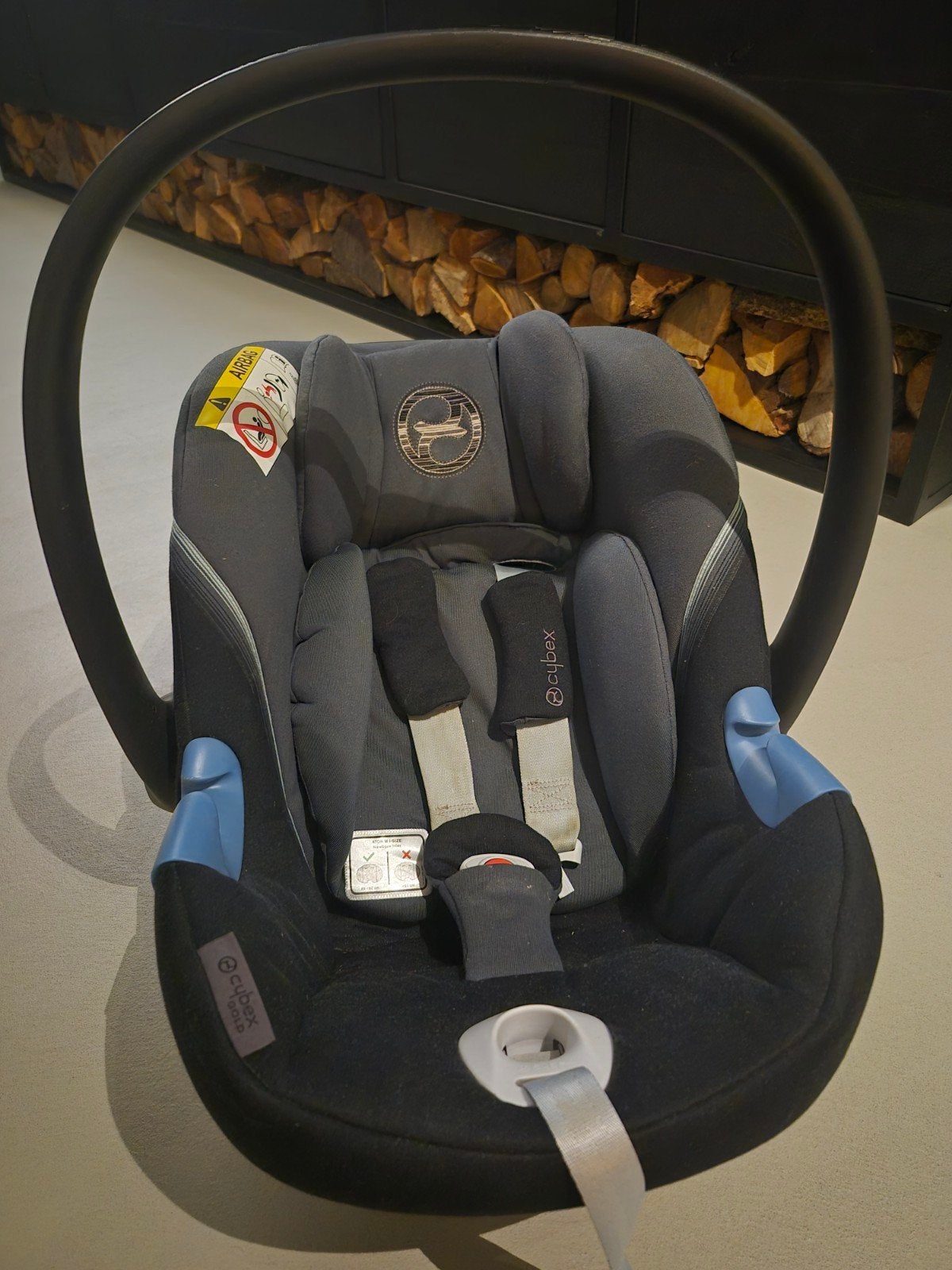 Cybex Aton M i-size autostoel met adapters en L.S.P. System, Kinderen en Baby's, Autostoeltjes, 0 t/m 13 kg, Ophalen, Overige merken