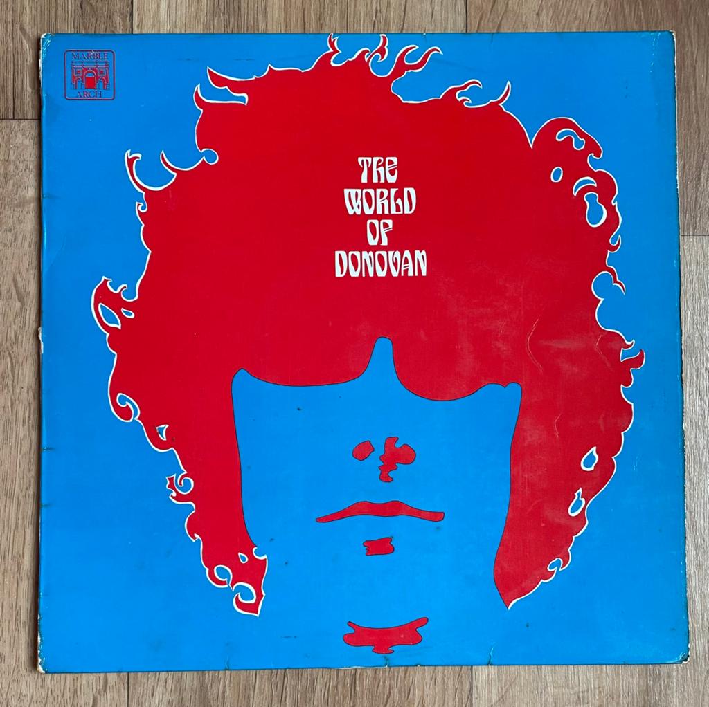 LP DONOVAN - The World Of Donovan ( 1969 UK ), Cd's en Dvd's, Vinyl | Rock, Singer-songwriter, Gebruikt, Verzenden, 1960 - 1969