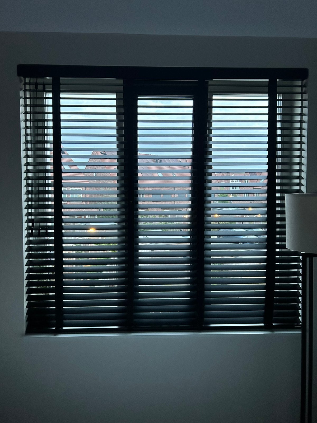 3x zwarte jaloezieen op maat (174,2cmx164cm), Huis en Inrichting, Ophalen, Zo goed als nieuw, Jaloezie
