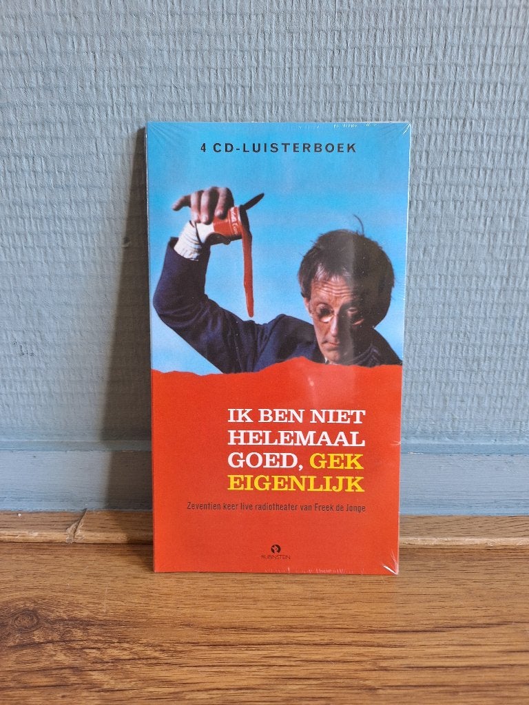 CD-Luisterboek Freek de Jonge, Boeken, Humor, Nieuw, Cabaret, Ophalen of Verzenden