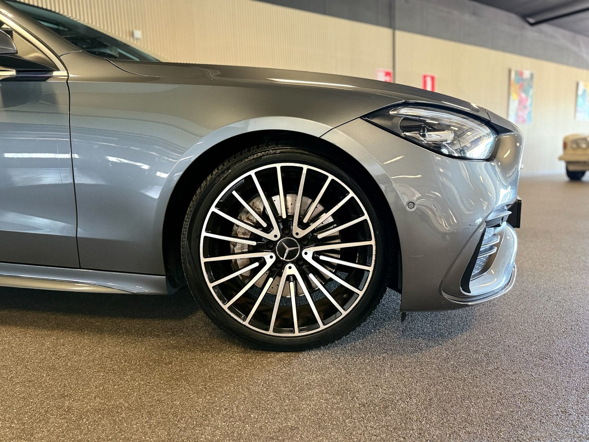 Mercedes-Benz C-Klasse Estate 220D AMG STYLING-PANORAMA-CAME, Auto's, Achterwielaandrijving, Diesel, Te koop, 750 kg