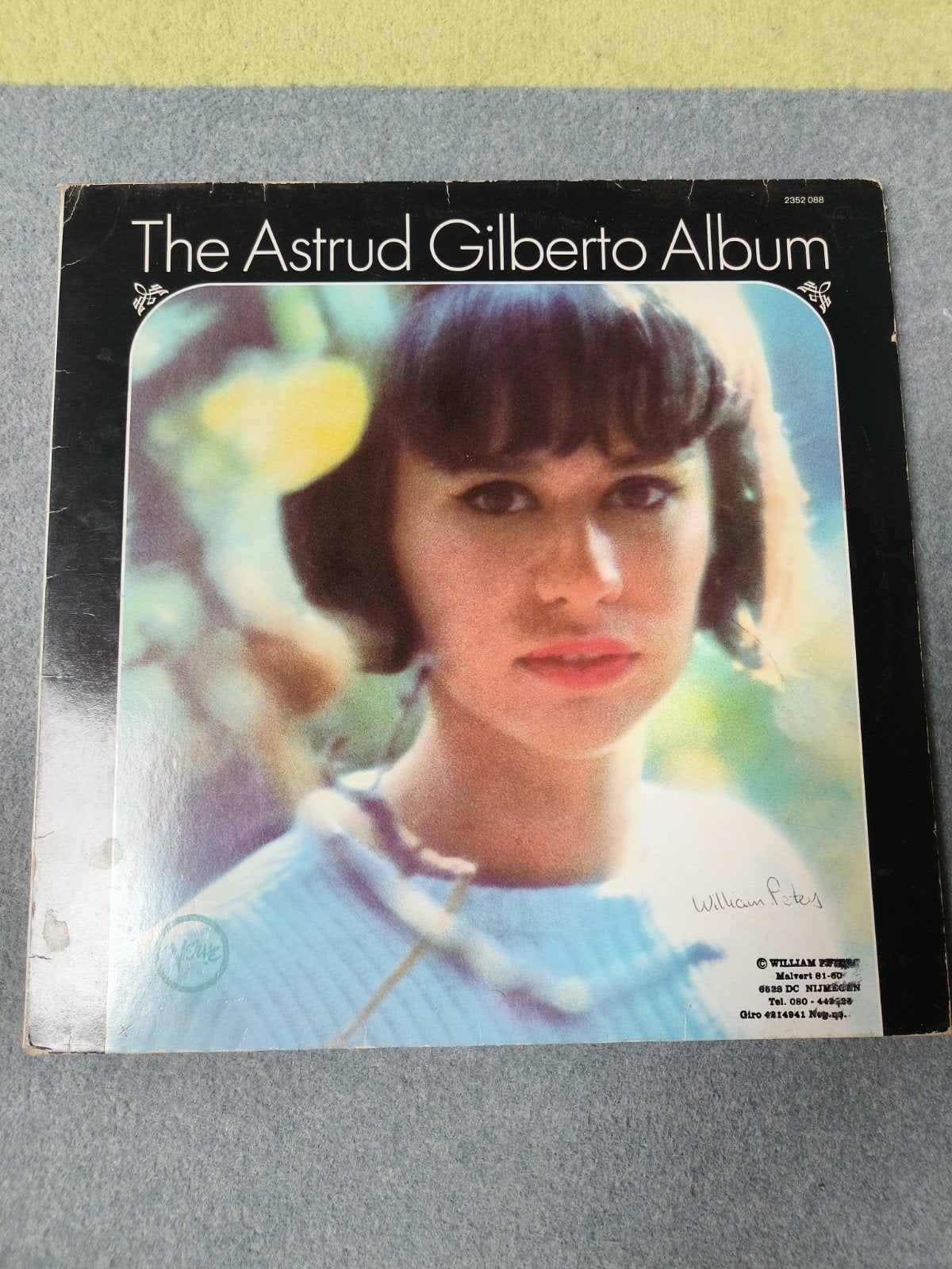 The Astrud Gilberto Album - Jazz LP (Verve Records), LP, Gebruikt, Ophalen of Verzenden, 12 inch