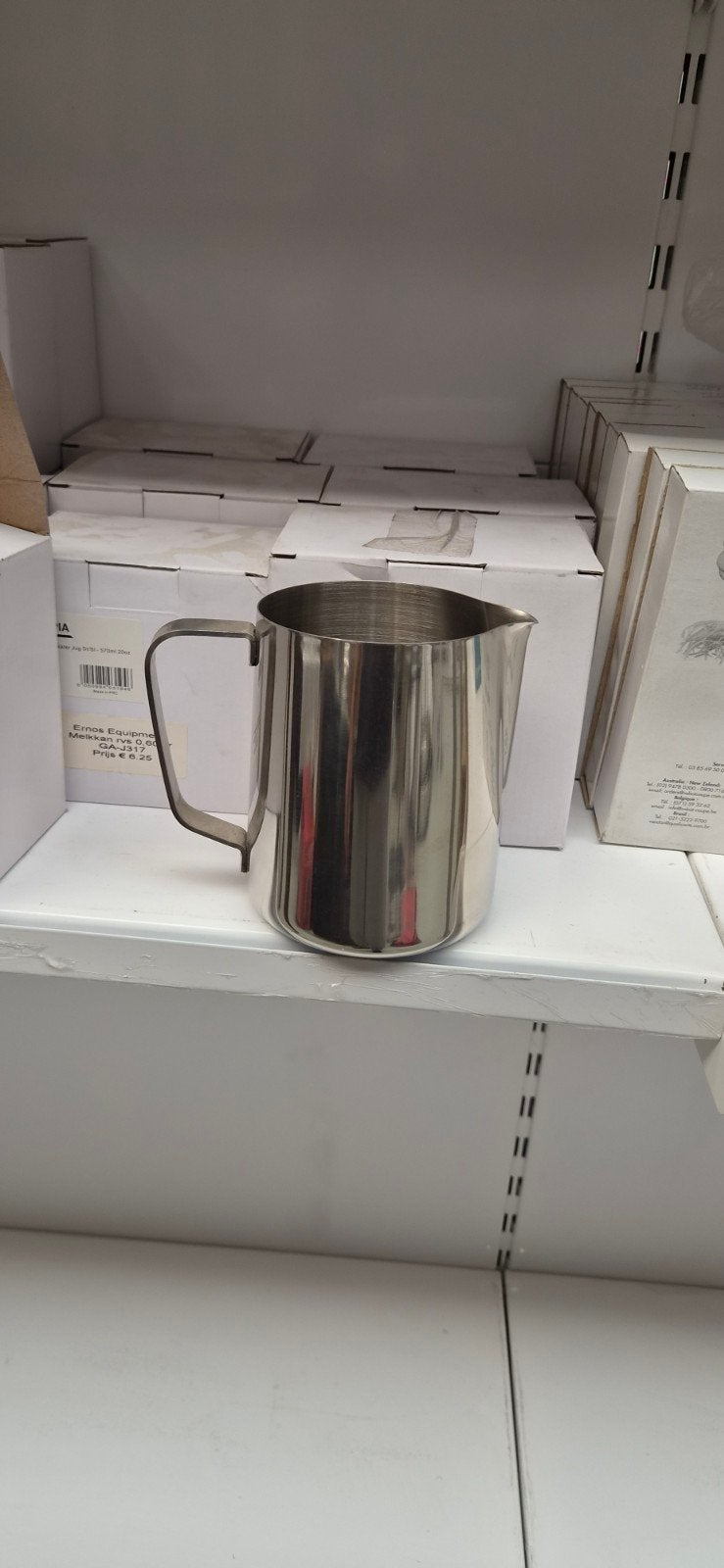 Olympia Melkkan/Waterkan RVS - 910ml, Overige typen, Zilver, Ophalen of Verzenden, Zo goed als nieuw
